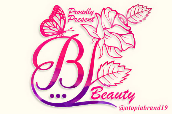 Beauty Flower Monogram: Elegant Decorative Font