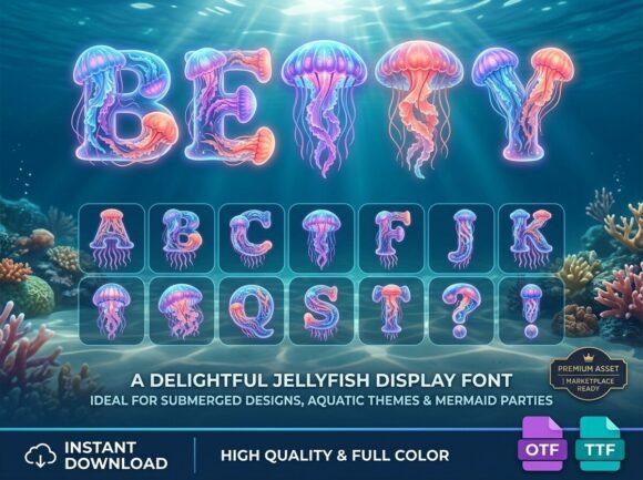 Betty: A Stunning Display Font for Bold Creators