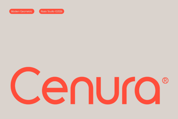 Cenura: Redefining Minimalist Sophistication in Typography