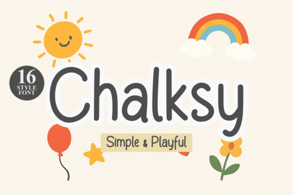 Chalksy: A Cheerful Font for Every Creative Project