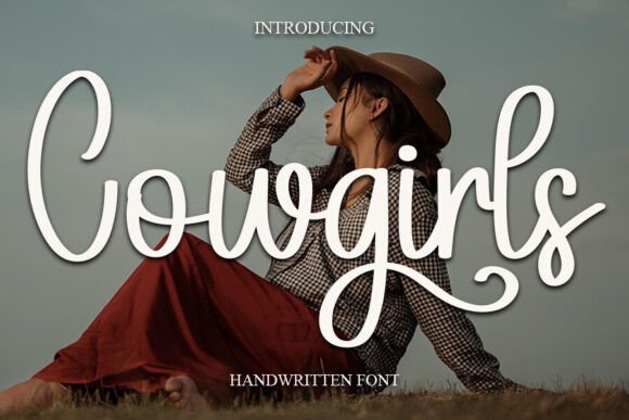 Cowgirls: A Sweet & Cursive Handwritten Font