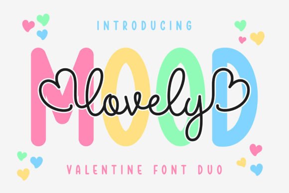 Discover the Charming Lovely Mood Duo Font