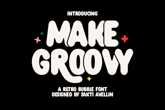 Make Groovy: A Lively Retro Font for Modern Designs